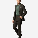 Green Grey Suit