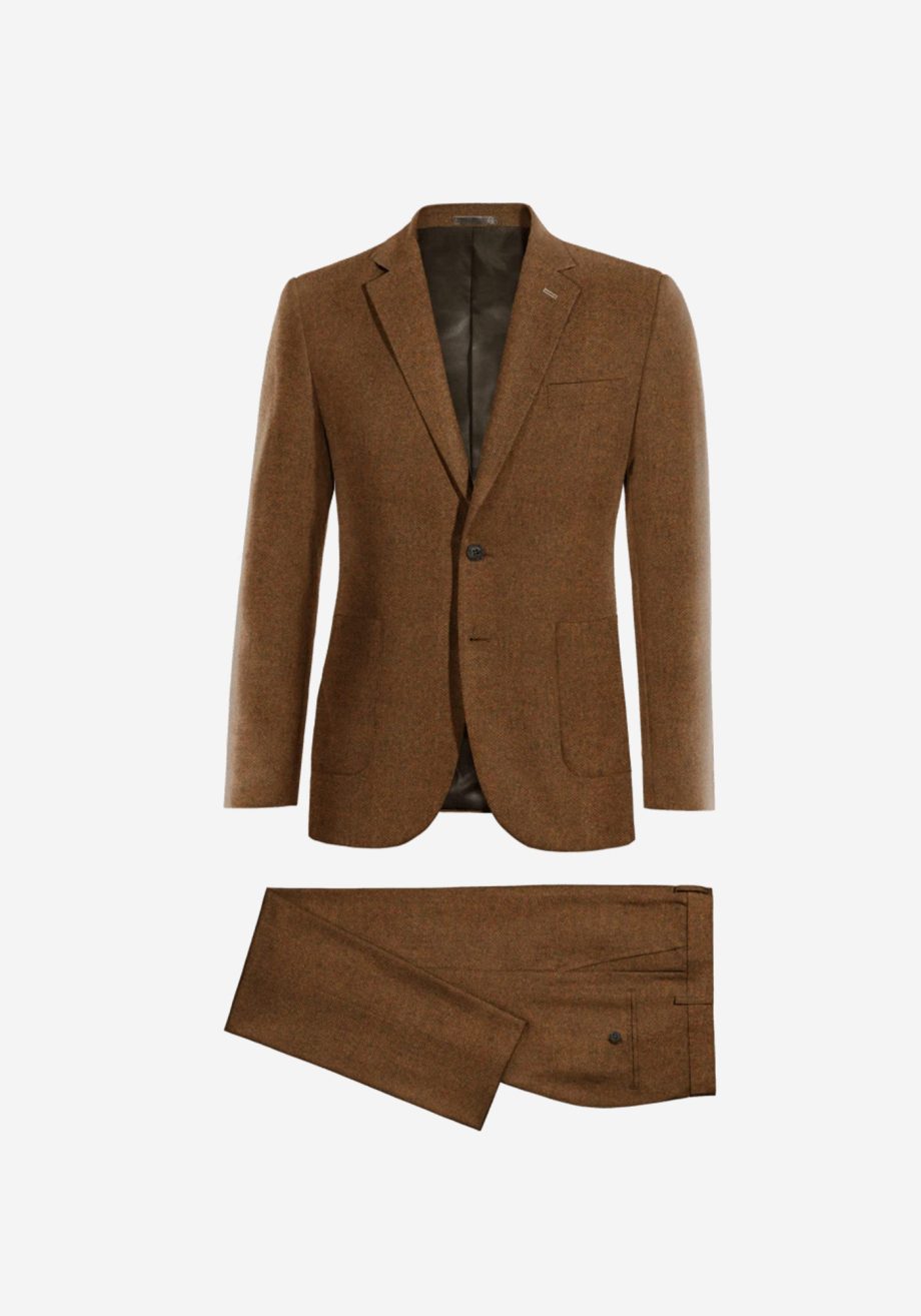 Brown Winter Suit