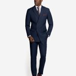 Blue Wool Four Buttons